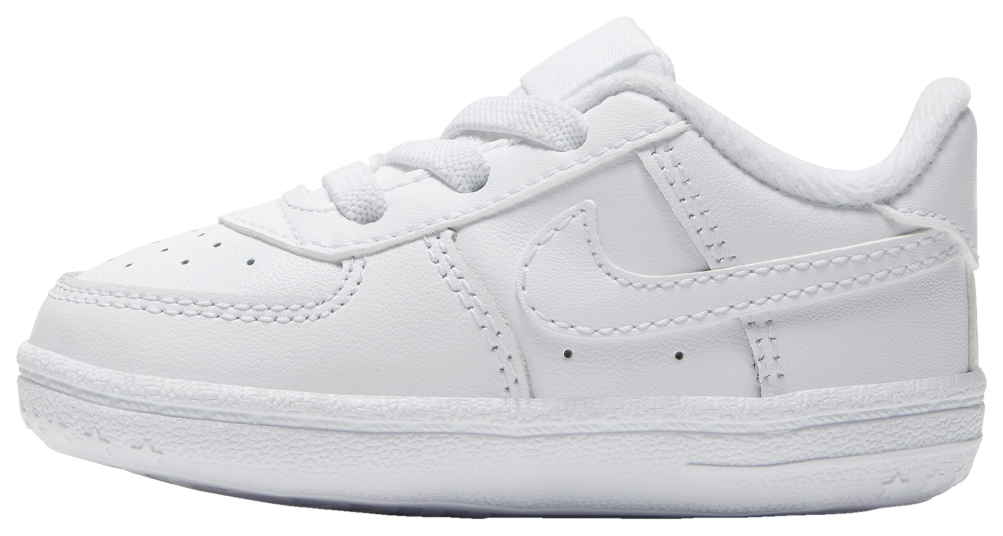 Nike Air Force One Crib 童款 - White/White - Image 2