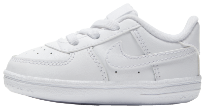 Nike Air Force One Crib 童款 - White/White - Image 2