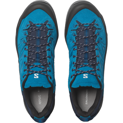 Salomon X-ALP LEATHER - Mykonos Blue / Spellbound / Black - View 2