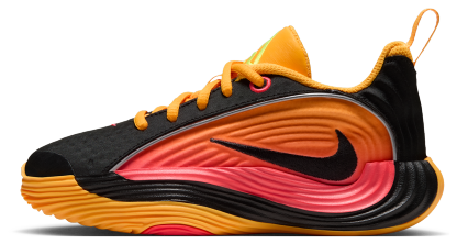 Nike Giannis Immortality 5 童款 - Laser Crimson/Metallic Silver/Laser Orange - Image 2