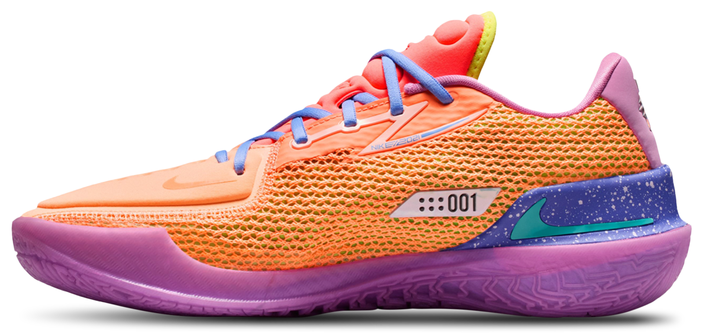 Nike Air Zoom G.T. Cut 1 - Bright Violet/Multi/Pink Foam - Image 2