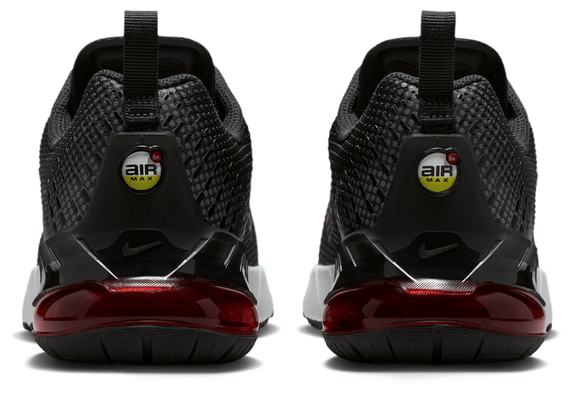 Nike Air Max Phoenix 童款 - Anthracite/Black/University Red - Image 3