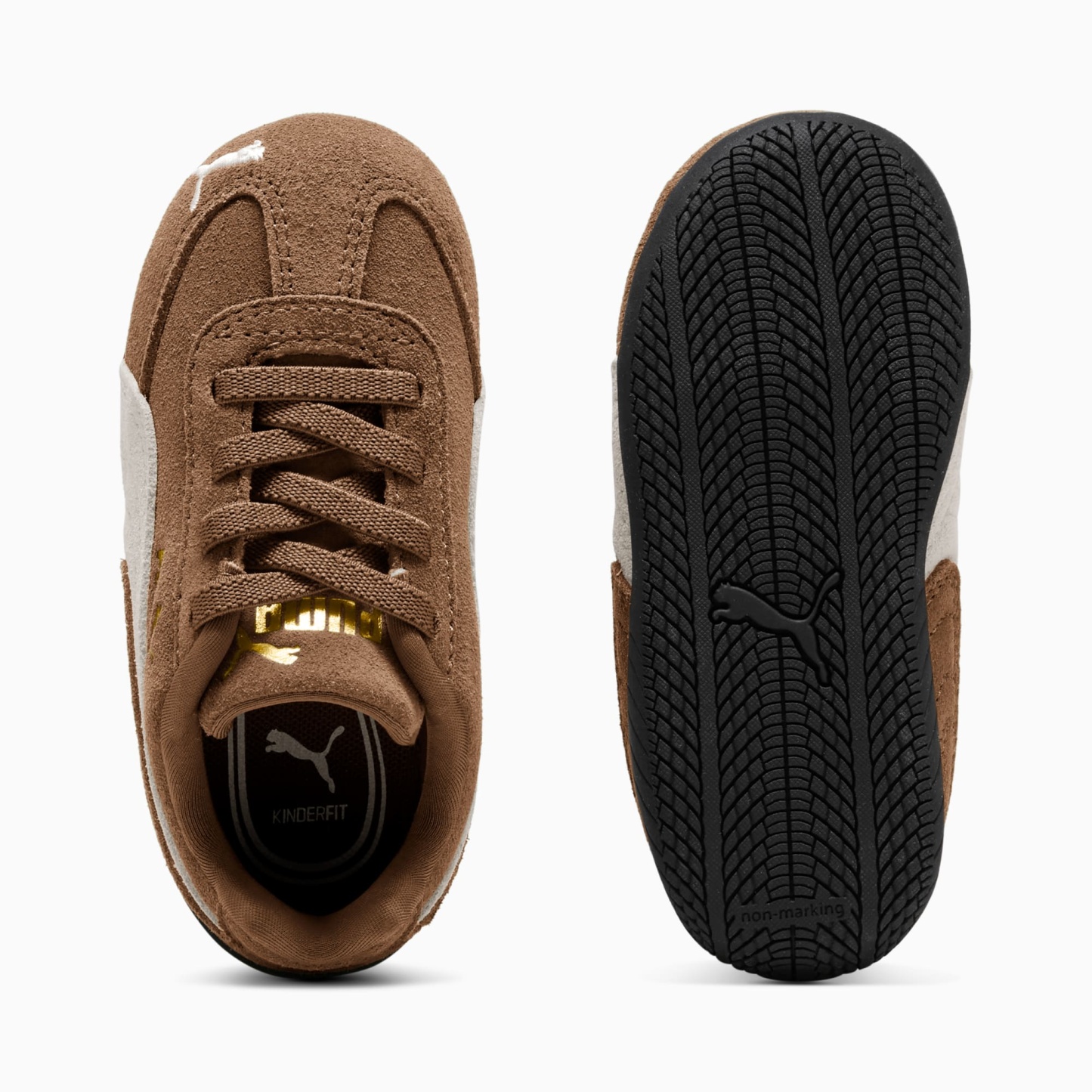 Speedcat OG Toddlers' Easy On Sneakers - Haute Coffee-Frosted Ivory - 4