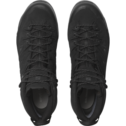 Salomon X-ALP MID LEATHER GORE-TEX - Black / Black / Asphalt - View 3