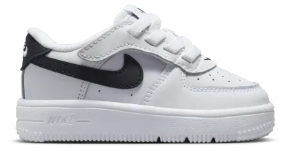 Nike Air Force 1 童款 - White/Black - Image 1
