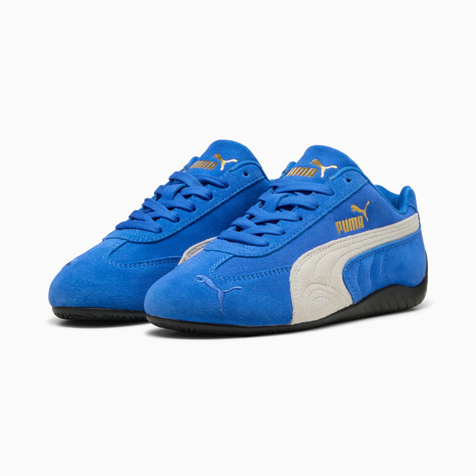 Speedcat OG Big Kids' Sneakers - Mountain Blue-Frosted Ivory - 4