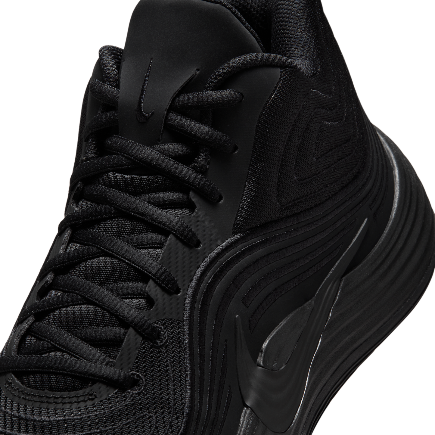 Nike Precision 8 Mid - Black/Black/Black - Image 6