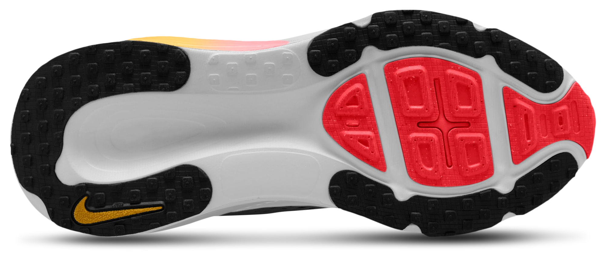 Nike Vomero 18 童款 - Black/Bright Crimson/Light Crimson - Image 4