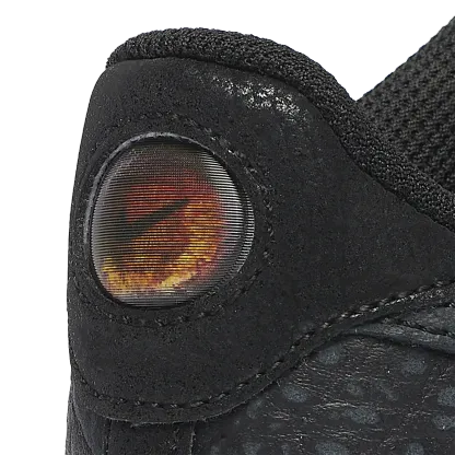 Nike Air Force 1 Low 童款 - Black/Grey/Red - Image 6