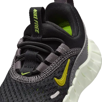 Nike Free Ride 童款 - Black/Saffron Quartz/Pencil Point - Image 7