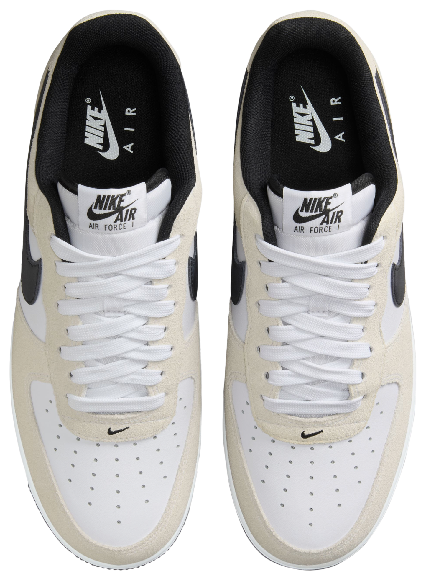 Nike AF1 '07 LV8 1 - White/Black/White - Image 4