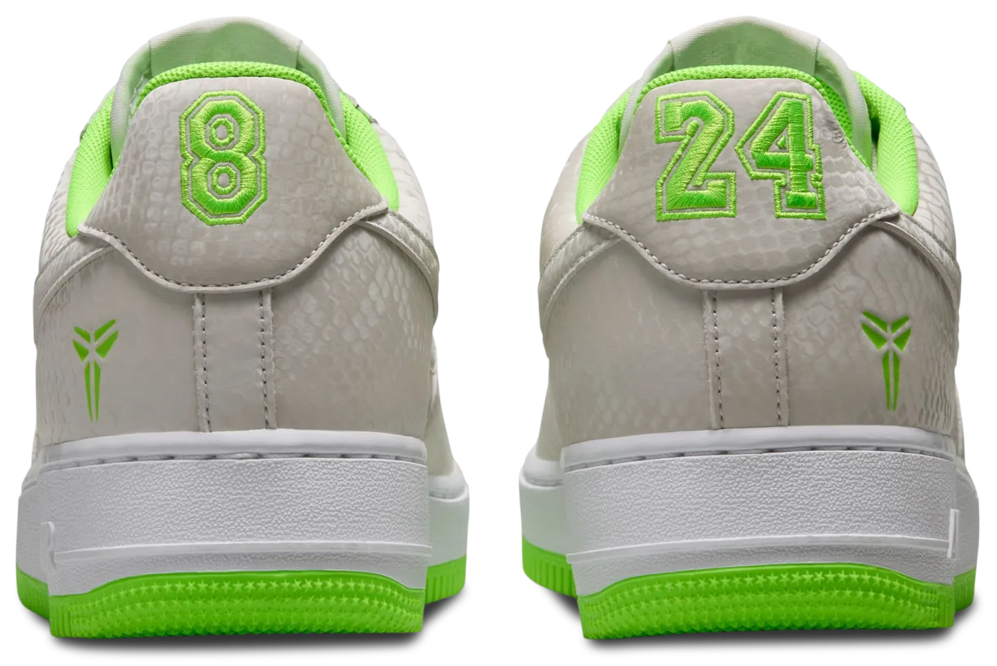 Nike Kobe Air Force 1 Low - Vast Grey/Green - Image 3