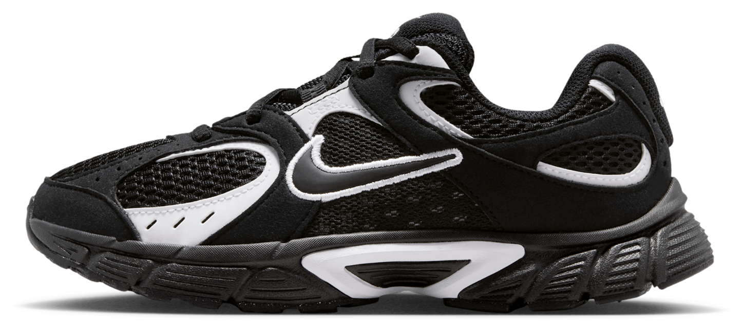 Nike V5 RNR Suede 童款 - Black/White/Black - Image 2