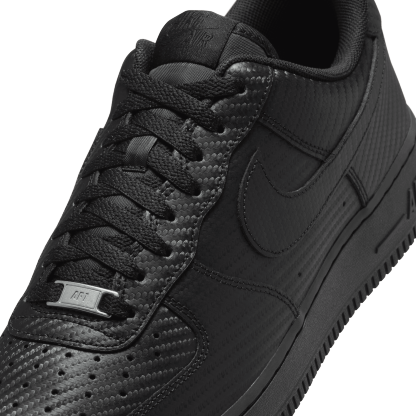 Nike Air Force 1 07 TWT - Black/Black - Image 7