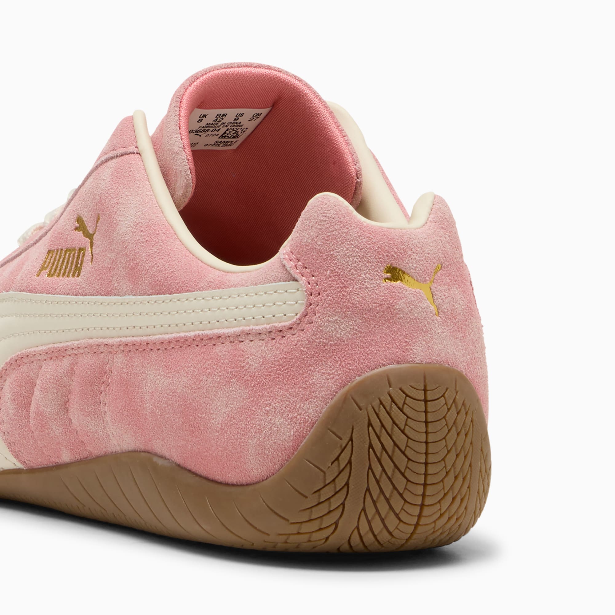 Speedcat Faded Sneakers - Carnation Pink-Alpine Snow - 6