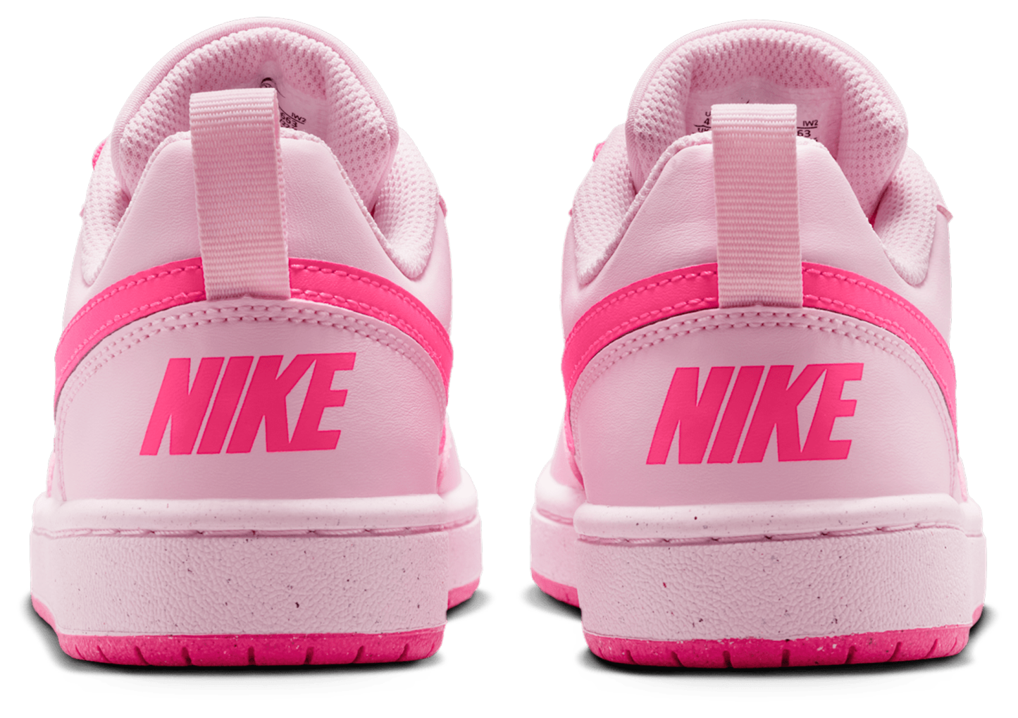 Nike Court Borough Low Recraft 童款 - Pink Foam/Hyper Pink/White - Image 3