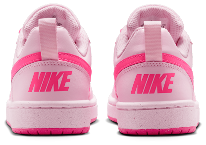 Nike Court Borough Low Recraft 童款 - Pink Foam/Hyper Pink/White - Image 3