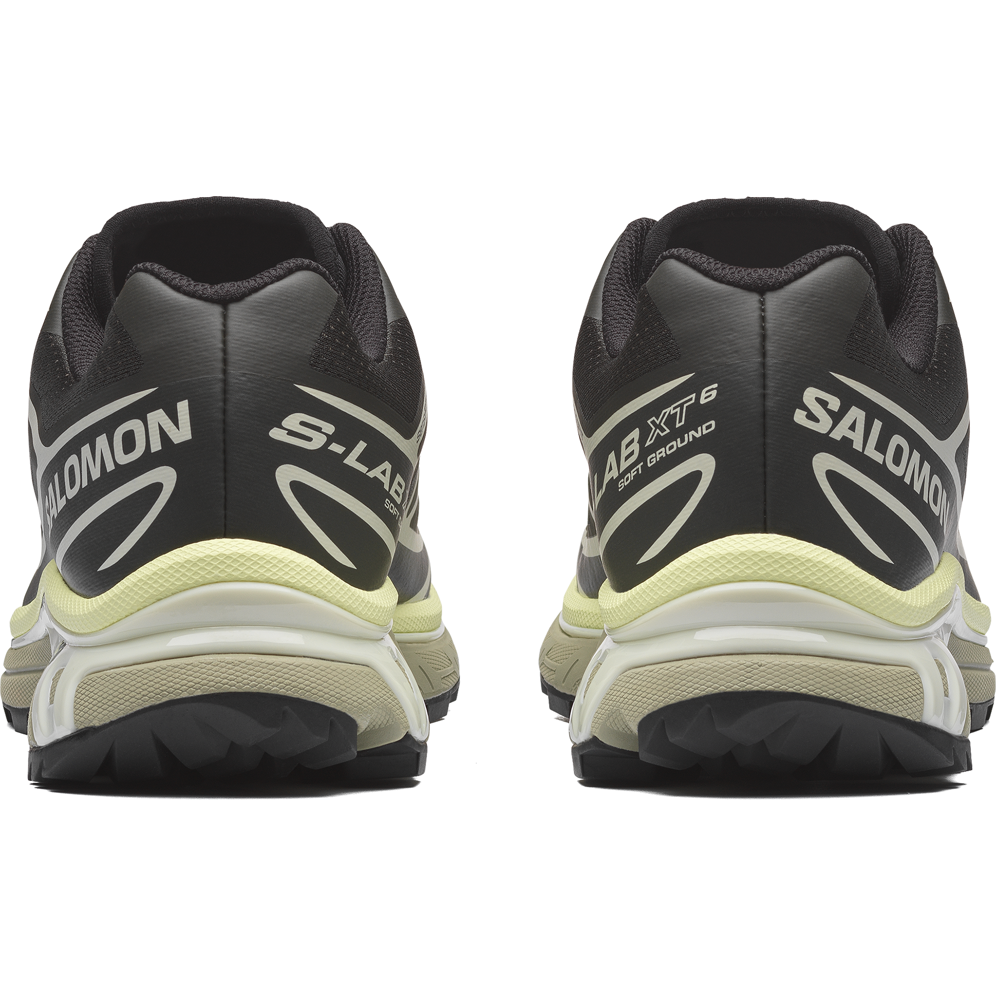 Salomon XT-6 - Peat / Icicle / Lime Cream - View 4