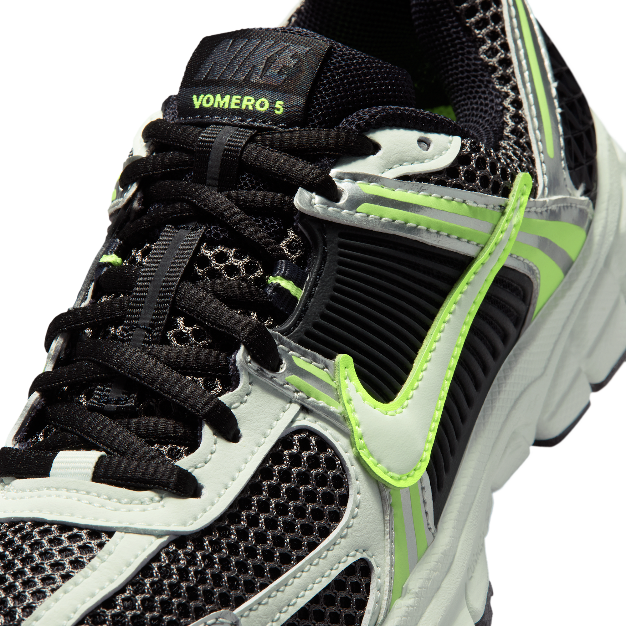 Nike Vomero 5 童款 - Barely Green/Black/Volt Ice - Image 7