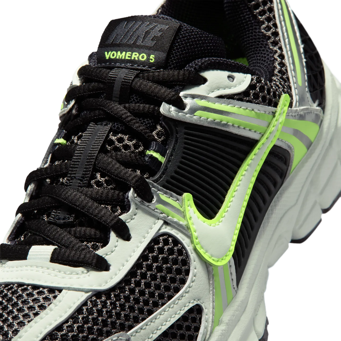 Nike Vomero 5 童款 - Barely Green/Black/Volt Ice - Image 7