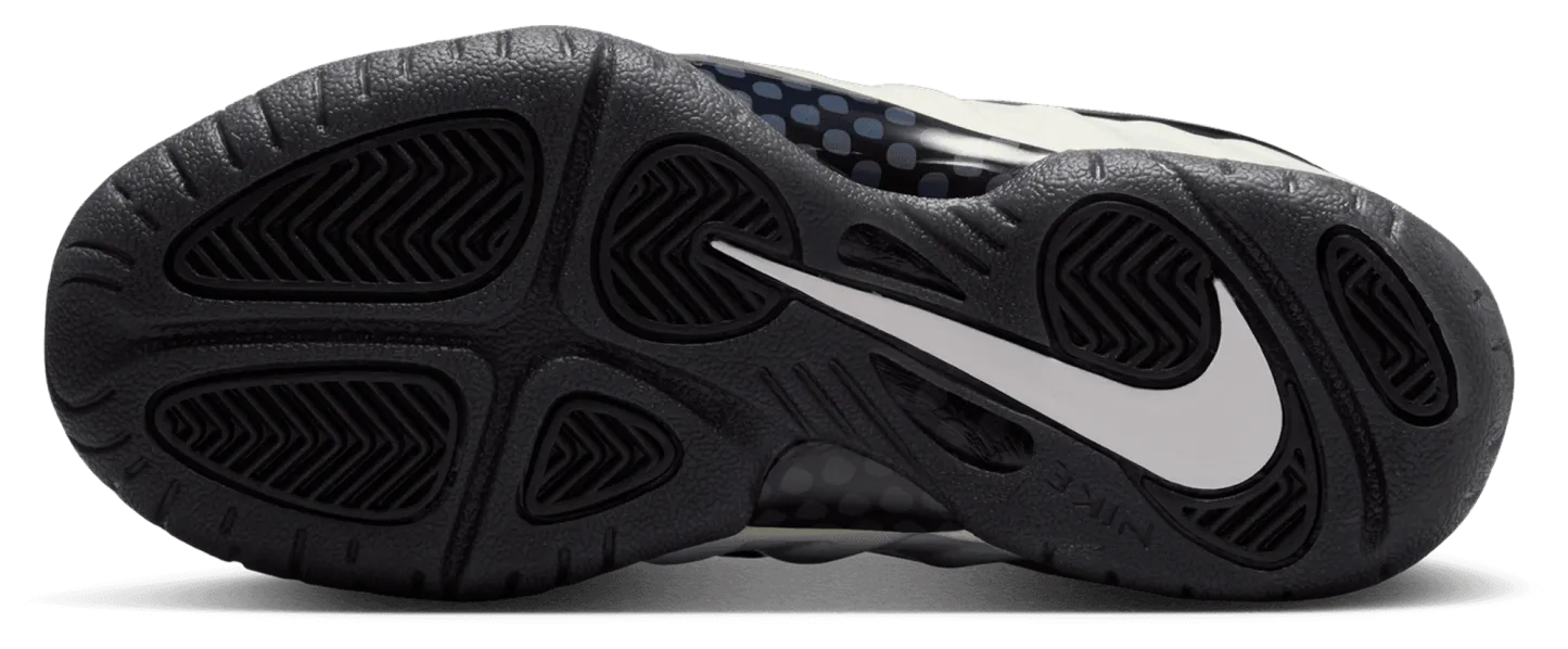 Nike Little Posite Pro 童款 - White/Black/Summit White - Image 5
