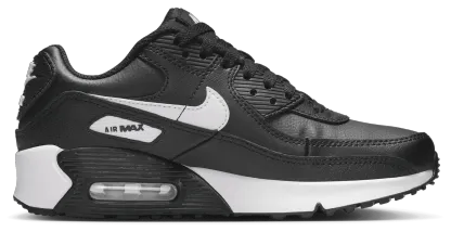 Nike Air Max 90 童款 - Black/Black/White - Image 1