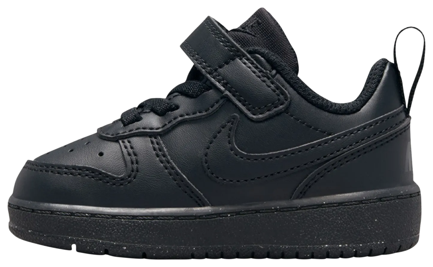 Nike Court Borough Low Recraft 童款 - Black/Black/Black - Image 3