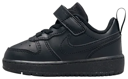 Nike Court Borough Low Recraft 童款 - Black/Black/Black - Image 3