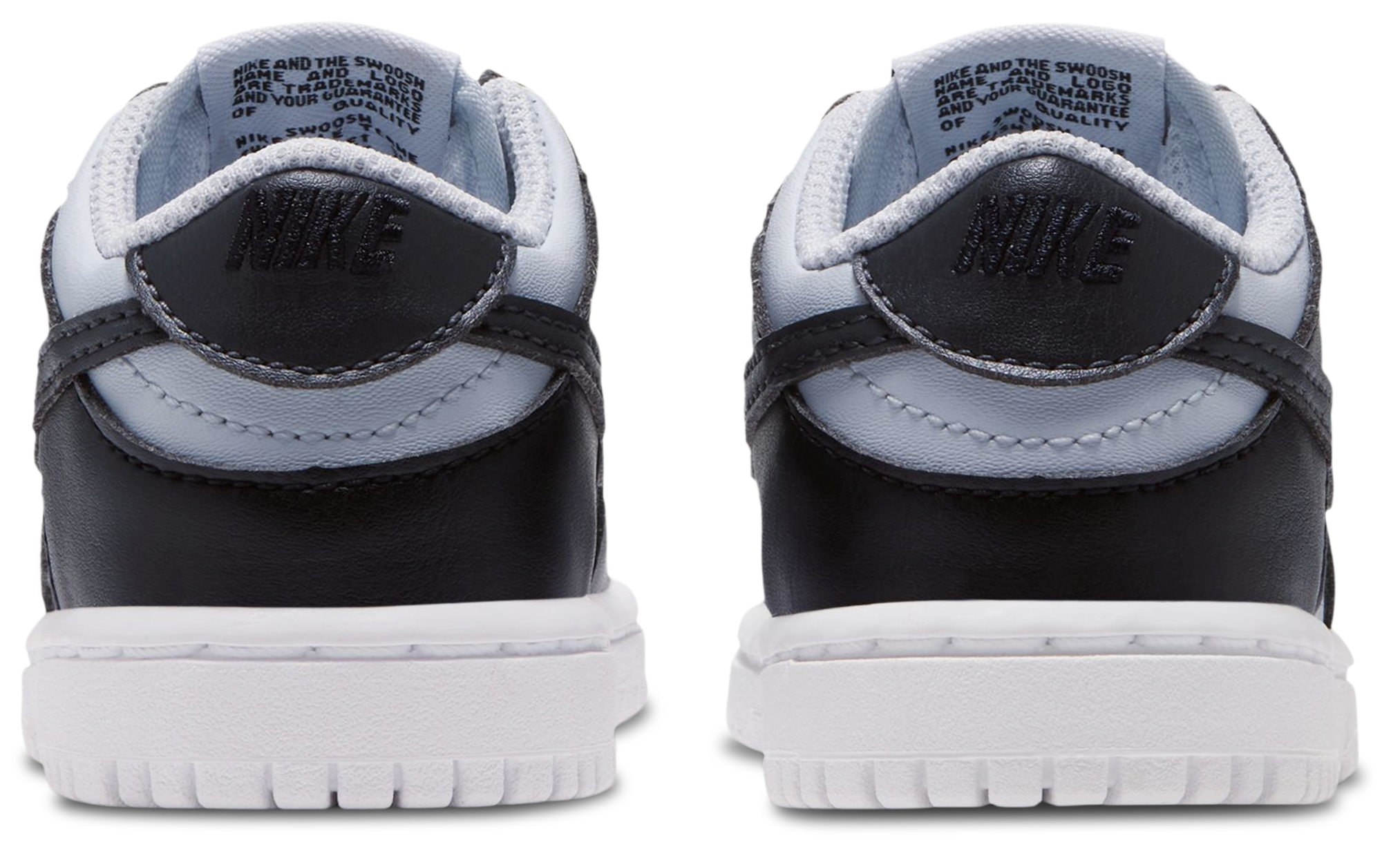 Nike Dunk Low 童款 - White/Grey - Image 3