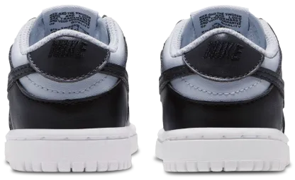 Nike Dunk Low 童款 - White/Grey - Image 3