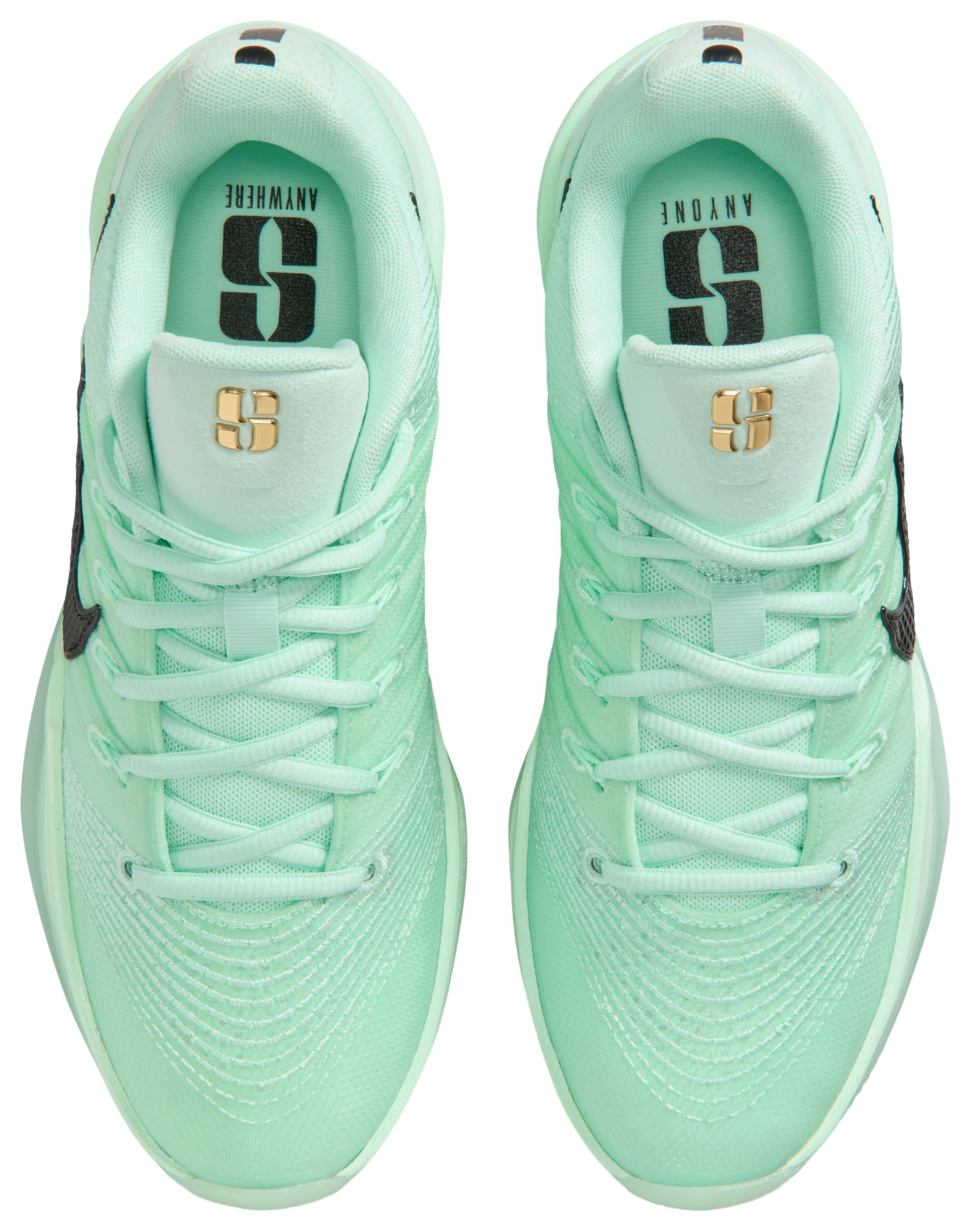 Nike Sabrina 3 - Metallic Gold/Mint Foam/Black - Image 4