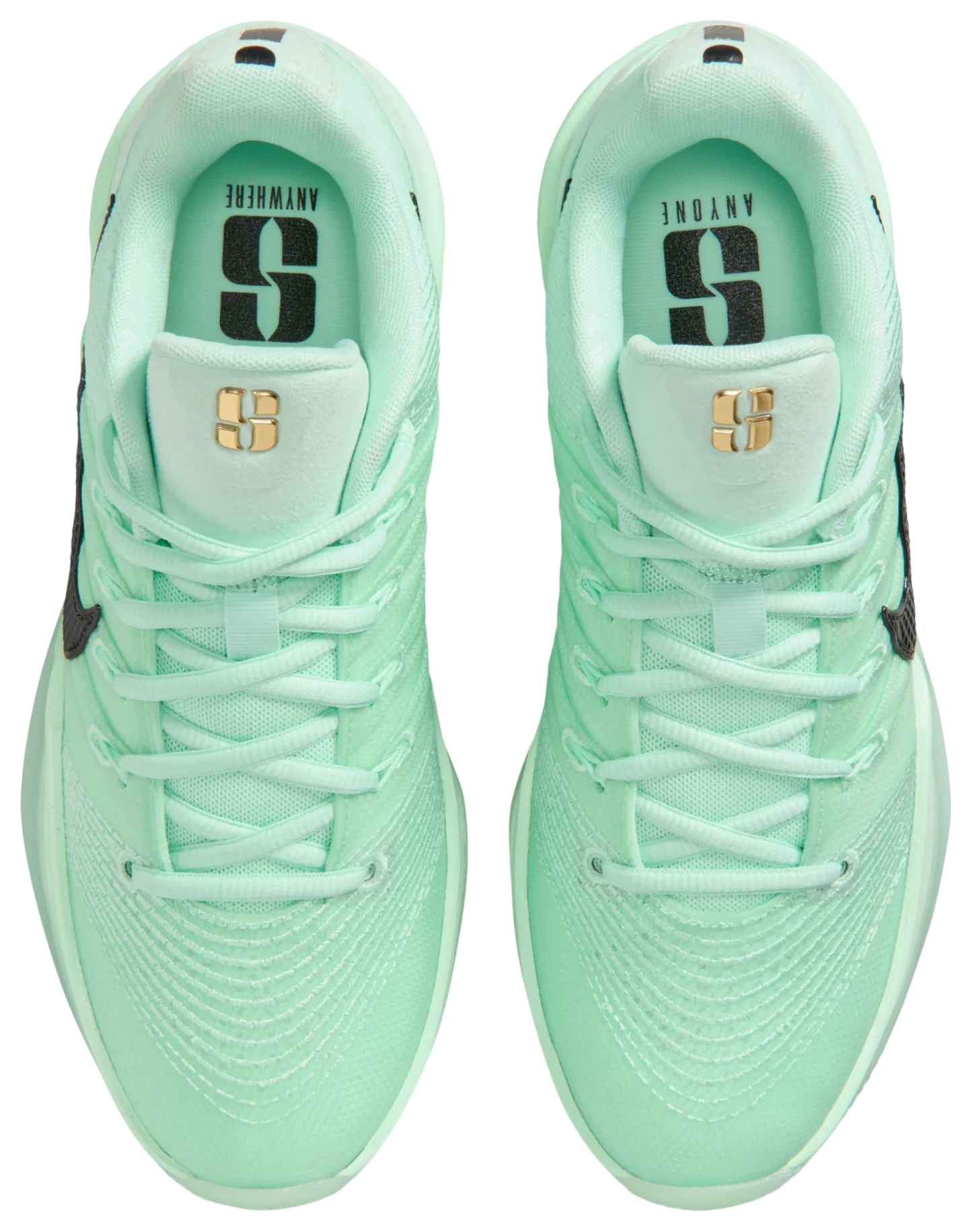 Nike Sabrina 3 - Metallic Gold/Mint Foam/Black - Image 4