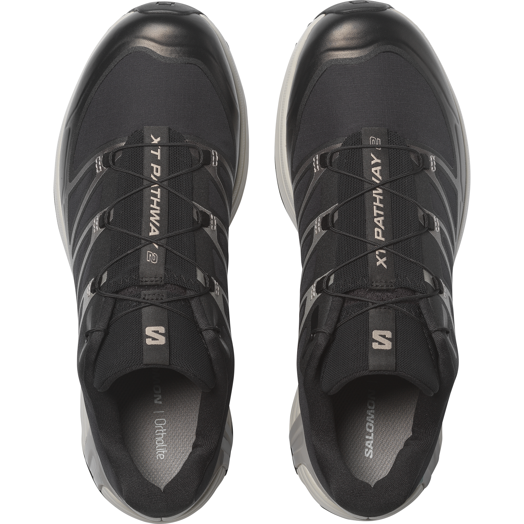 Salomon XT-PATHWAY 2 PROTECTIVE - Black / Paloma / Black - View 2