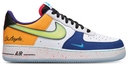 Nike Air Force 1 '07 LV8 - White/Black/Hyper Jade - Image 1