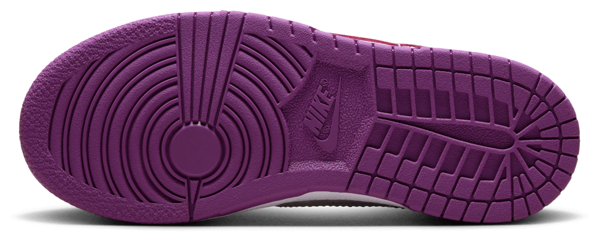 Nike Dunk Low 童款 - White/Violet - Image 5
