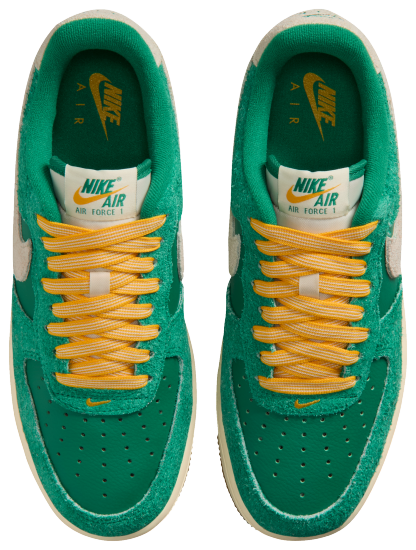 Nike Air Force 1 '07 LE Low - Malachite/Coconut Milk/Univ Gold - Image 4
