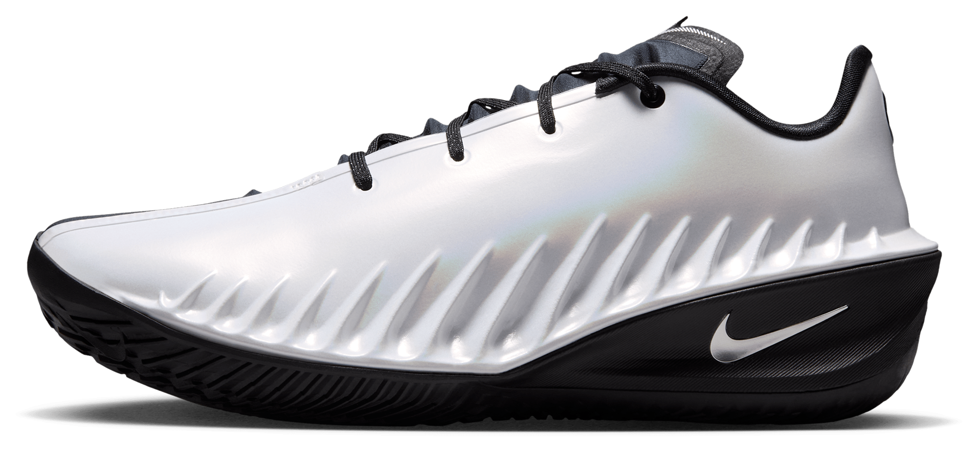 Nike G.T. Cut 4 TB - Black/White/Metallic Silver - Image 2