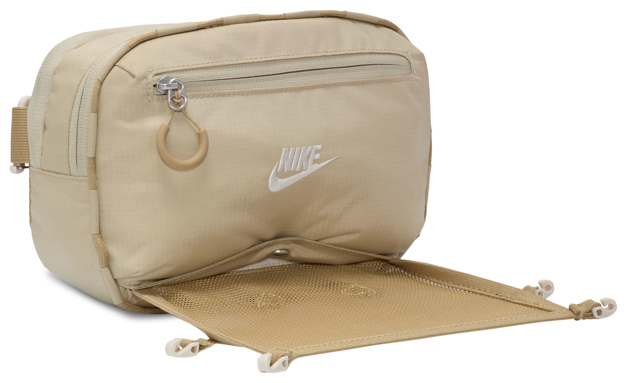 Nike Roam Patrol Crossbody Bag - Desert Khaki/Light Orewood Brown/Parachute Beige - Image 6