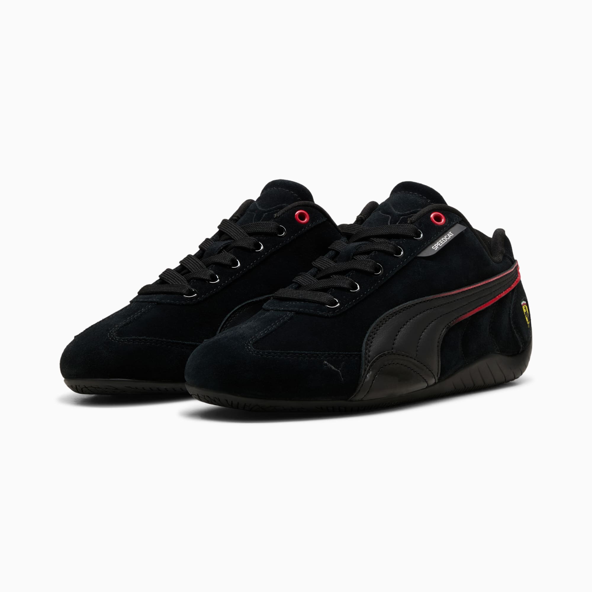 Scuderia Ferrari Speedcat Women's Sneakers - PUMA Black-Rosso Corsa - 2