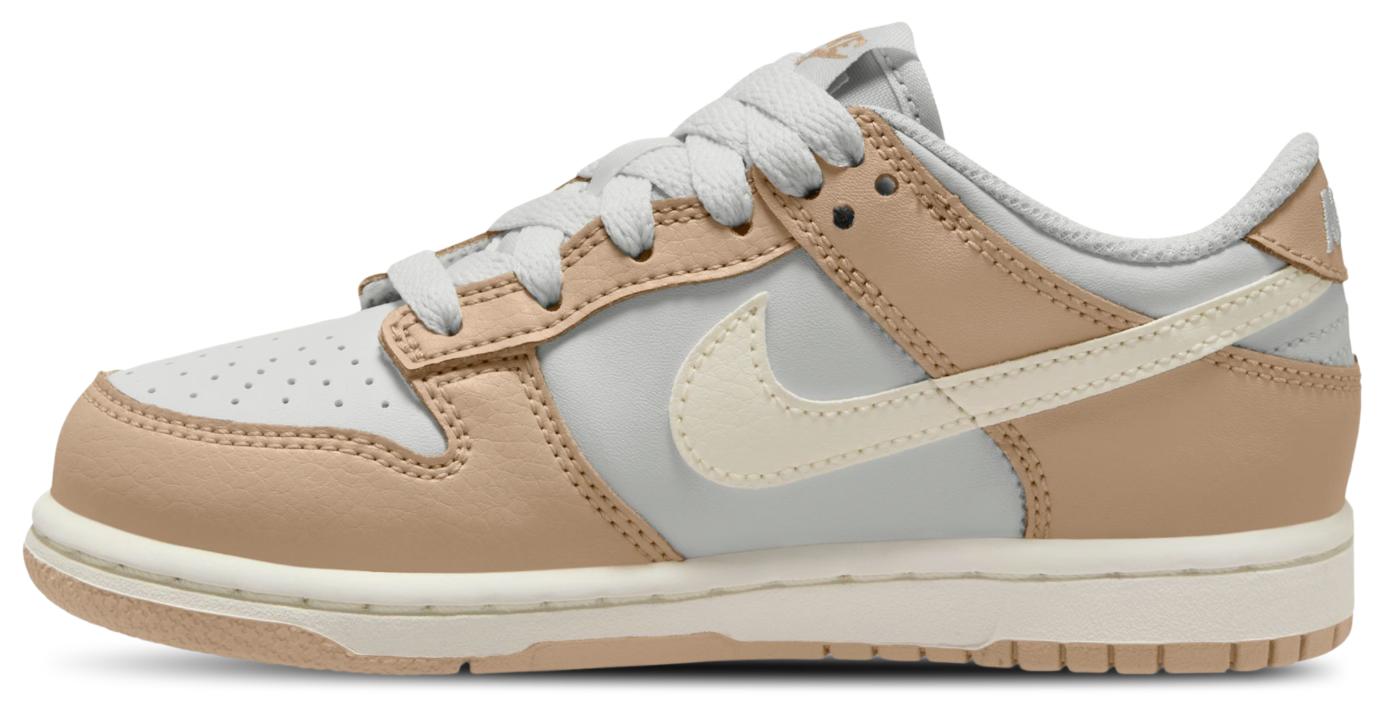 Nike Dunk Low 童款 - Sail/Linen/Platinum Tint - Image 2