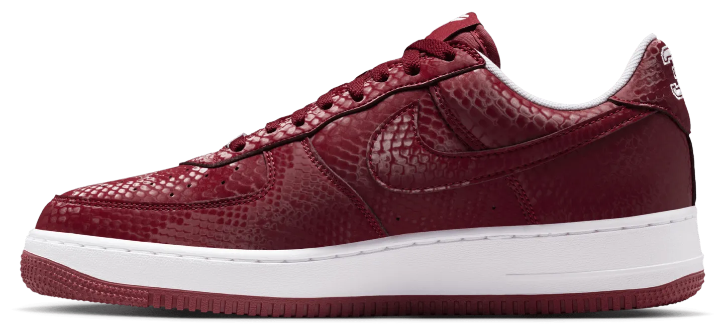 Nike Kobe Air Force 1 Low - Team Red/White - Image 2