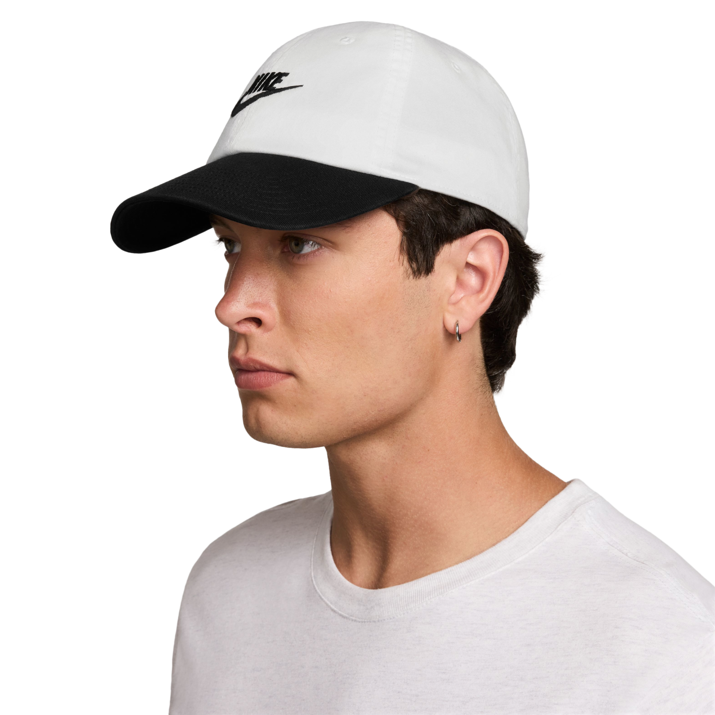 Nike Club H86 Adjustable Cap - White/Black - Image 3