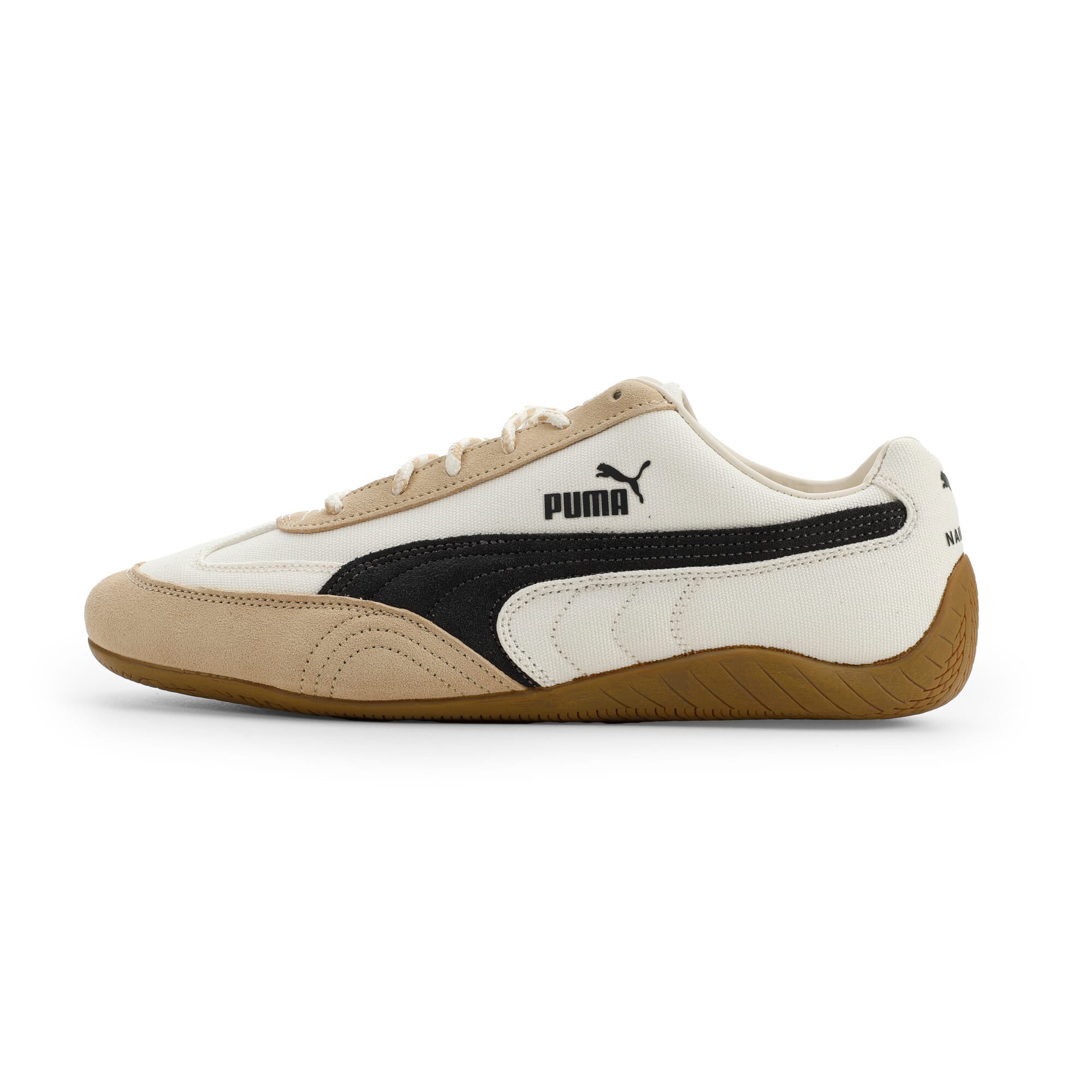 PUMA x NAHMIAS Speedcat Sneakers - Warm White-Sand Dune-Flat Dark Gray - 1
