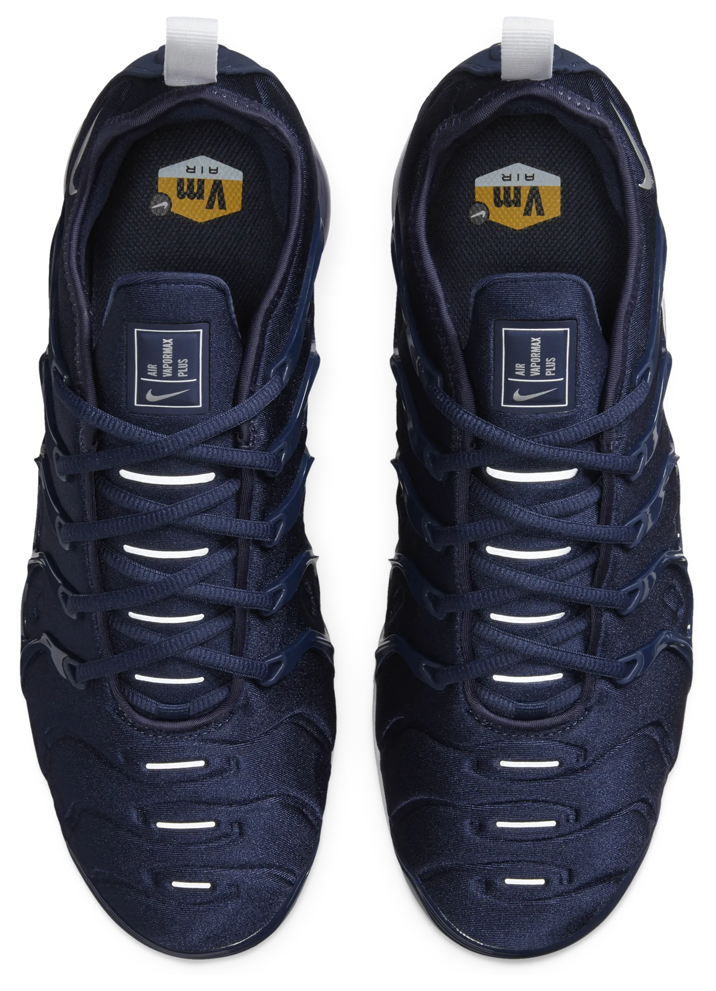 Nike Air Vapormax Plus - Midnight Navy/Metallic Silver/White - Image 4