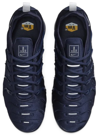 Nike Air Vapormax Plus - Midnight Navy/Metallic Silver/White - Image 4