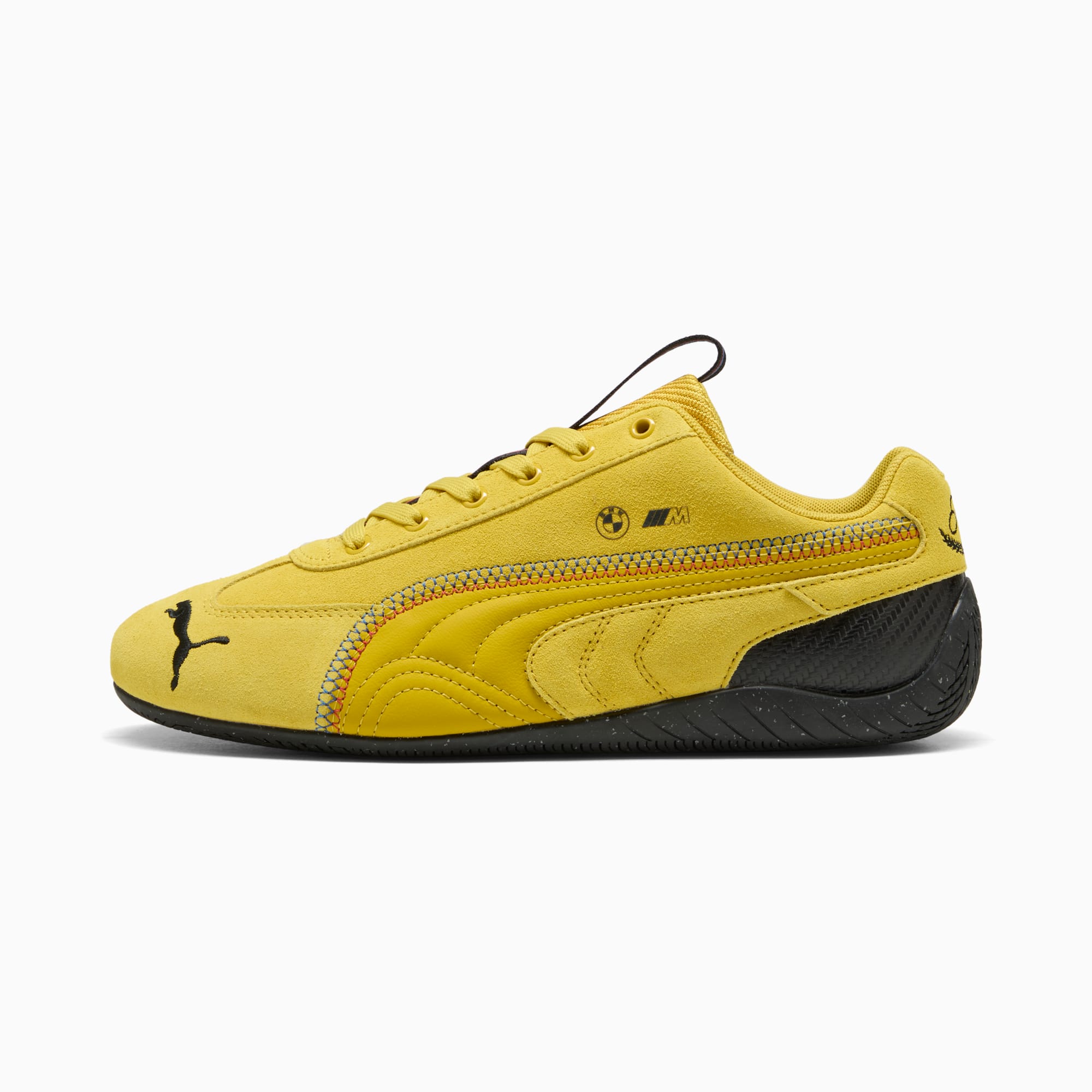 BMW M Speedcat M3 40 Years Men's Sneakers - Dazzling Yellow-PUMA Black - 1