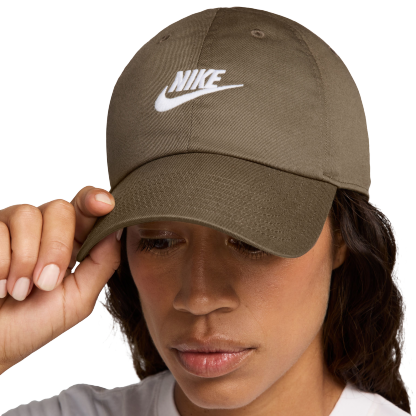 Nike Club H86 Adjustable Cap - Brown/White - Image 4