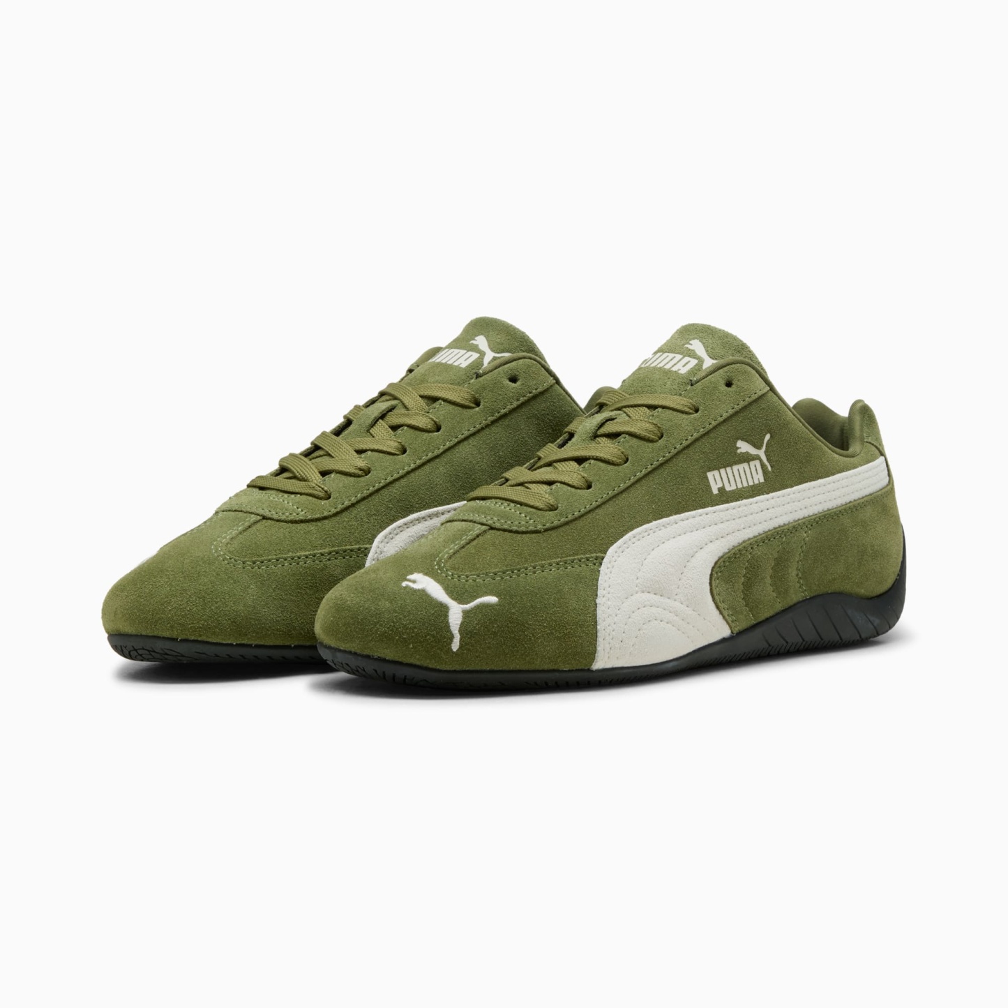 Speedcat OG Sneakers - Olive Green-PUMA Black - 4