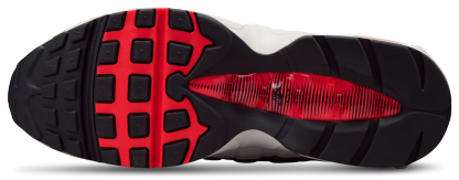Nike Air Max 95 Big Bubble Premium - Gray/Red/Silver - Image 5
