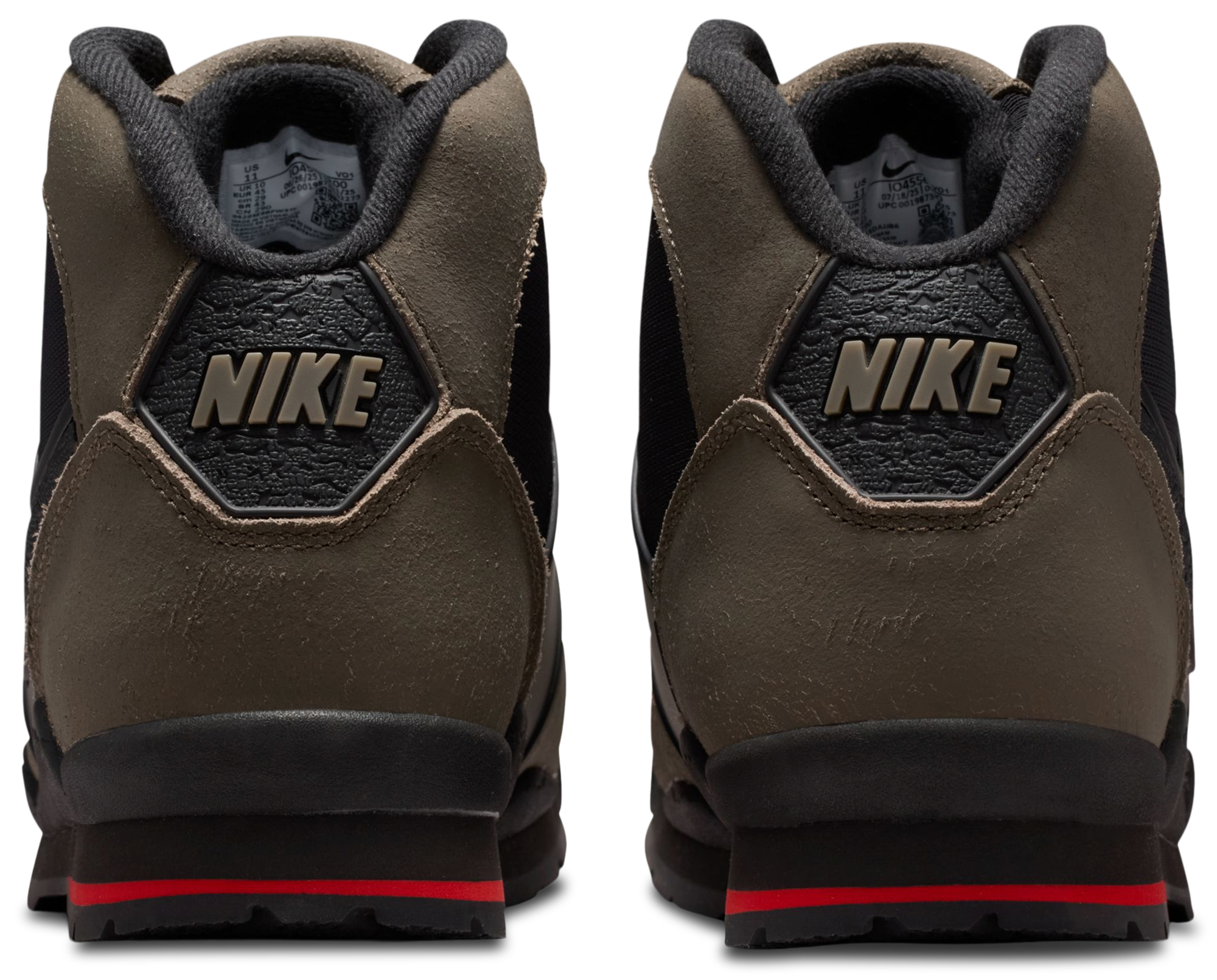 Nike Baltoro Boots - Black/Red/Olive - Image 3